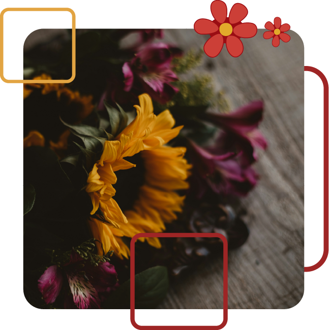 Section Obsèques de la page Produits & services du P'tit Jardin, jardinerie et fleuriste à Briançon.