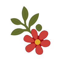 auptitjardin_siteweb-assets-22 Illustrations reprenant les fleurs du logo du P'tit Jardin, jardinerie et fleuriste à Briançon.